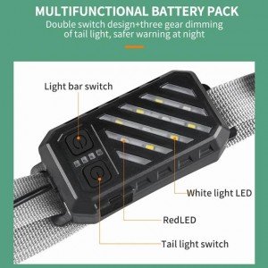کیف کمری LED دار ورزشی کد 1254