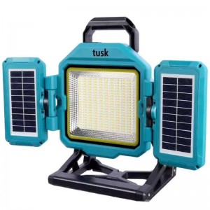 پروژکتور شارژی و خورشیدی Tusk-V5000