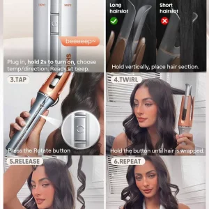دستگاه بابلیس فرکننده موی شیگلم sheglam