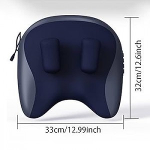 ماساژور گردن و کمر شارژی سه‌بعدی R19 با گرم‌کن | CLAMPING MASSAGE PILLOW