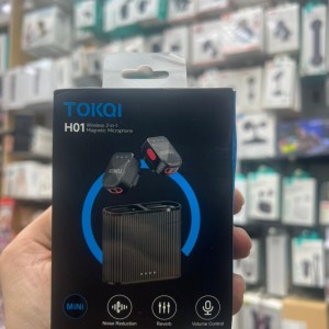 میکروفون دکمه‌ای بی‌سیم مگنتی TOKQI H01