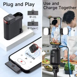میکروفون دکمه‌ای بی‌سیم مگنتی TOKQI H01