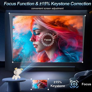 مینی ویدئو پروژکتور هوشمند قابل حمل JY320LI