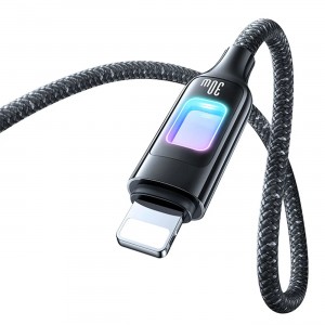 کابل آیفونی فست شارژ تایپ سی به لایتنینگ 30 وات 1.2 متری یوسامز مدل SJ749