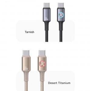 کابل فست شارژ تایپسی به تایپسی 60 وات 1.2 متری یوسامز SJ752