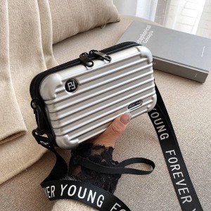 کیف هارد باکس دستی طرح چمدانی FOR EVER YOUNG