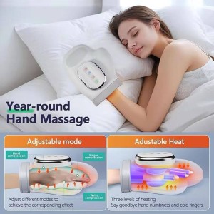 ماساژور دست هوشمند با گرمایش و کمپرس هوا