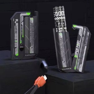 پاوربانک تفنگی فست شارژ با باتری شارژی قابل تعویض 5000 میلی آمپر 22.5 وات مدل WP126