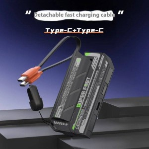 پاوربانک تفنگی فست شارژ با باتری شارژی قابل تعویض 5000 میلی آمپر 22.5 وات مدل WP126