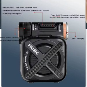 اسپیکر بلوتوثی قابل حمل Mechanical Armor ایکس او XO-F72