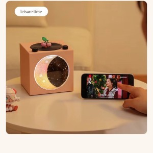 اسپیکر گرامافون ماه تابان رنگی MOON light sPeaker