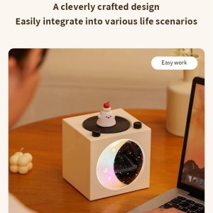 اسپیکر گرامافون ماه تابان رنگی MOON light sPeaker