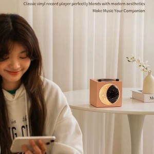 اسپیکر گرامافون ماه تابان رنگی MOON light sPeaker