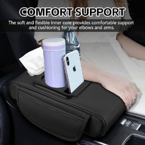 بالشتک کنسول وسط  جا لیوانی دار خودرو 5 در 1 (5 کاره)