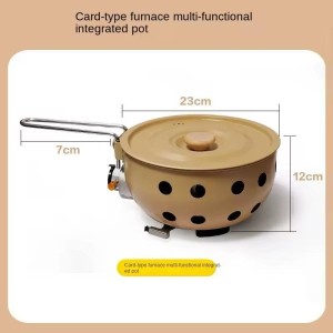 اجاق گاز و ماهیتابه کمپینگ قابل حمل