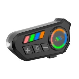 هدست کلاه ایمنی موتور سیکلت XO-BE56 با میکروفون و چراغ LED