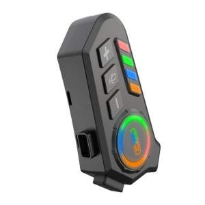 هدست کلاه ایمنی موتور سیکلت XO-BE56 با میکروفون و چراغ LED