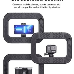 رینگ لایت حلقوی پایه دار و دستی مدل ZGRL-02  