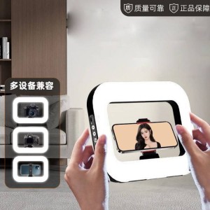 رینگ لایت حلقوی پایه دار و دستی مدل ZGRL-02  