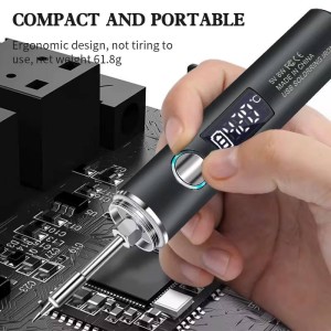 هویه لحیم‌کاری دیجیتال شارژی jxl 002 