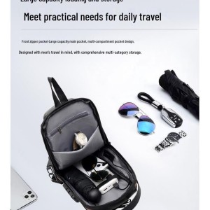 کیف کراس‌بادی بگ USB دار مدل FASHION