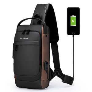 کیف کراس‌بادی بگ USB دار مدل FASHION