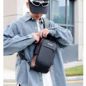 کیف کراس‌بادی بگ USB دار مدل FASHION