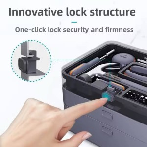 کیت ابزار برقی و دستی ۹۱ پارچه JIMIHOME (سری ABC) دارای دریل شارژی 12 ولت