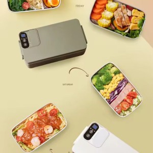 ظرف غذای عایق‌دار شارژی (Lunch Box) کد 1719