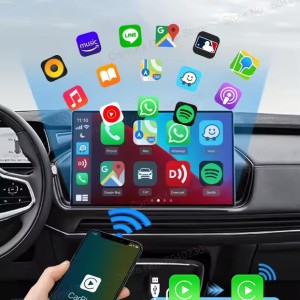 مبدل CarPlay و Android Auto سیمی به بی‌سیم کارلین‌کیت خودرو CarlinKit MINI SE PRO (CAR Kit)