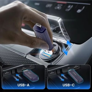 مبدل CarPlay و Android Auto سیمی به بی‌سیم کارلین‌کیت خودرو CarlinKit MINI SE PRO (CAR Kit)