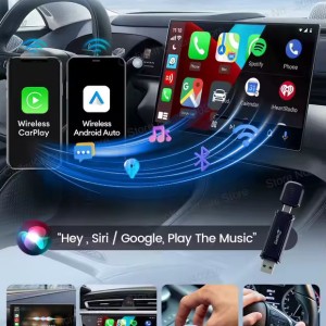 مبدل CarPlay و Android Auto سیمی به بی‌سیم کارلین‌کیت خودرو CarlinKit MINI SE PRO (CAR Kit)