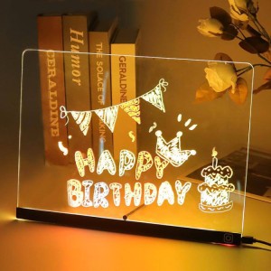 تخته یادداشت اکریلیک با نورLED کد 1670