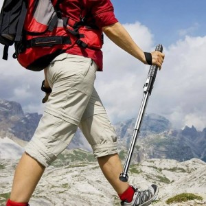 دسته تلسکوپی ضامن دار مناسب  طبیعت گردی کد 1675