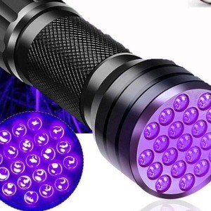 چراغ‌قوه دستی فرابنفش UV مدل 21LED