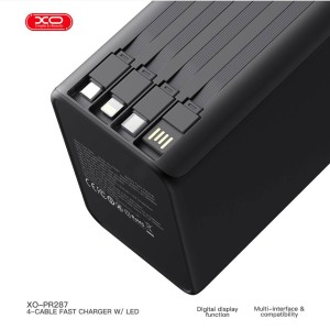 پاوربانک 80000 میلی‌آمپر ایکس او مدل XO – PR287