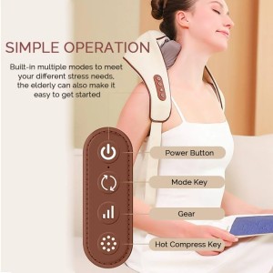 ماساژور گردن و شانه  برند ایکس او مدل XO -FG08 کد 1750