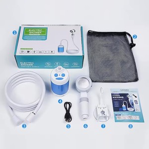 دوش شارژ مسافرتی چند منظوره  ELECTRIC SHOWER کد 1665