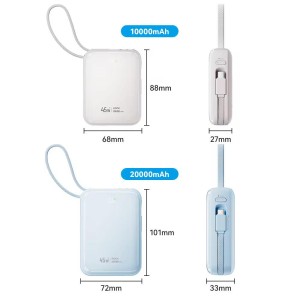 پاوربانک 20000mah rock c03 کد 1762