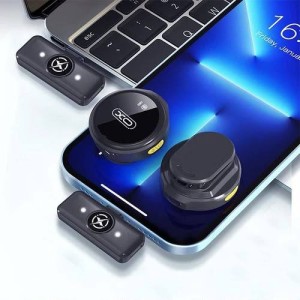 میکروفون یقه ای بی سیم ایکس او XO مدل MC12 با نویز کنسلینگ کد 1753