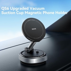 هولدر مکشی مغناطیسی راک مدل ROCK QS6 Vacuum Suction Cup کد 1763