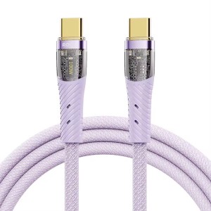 کابل شارژ دوسر تایپ C دیتا راک مدل ROCK Z21 کد 1758