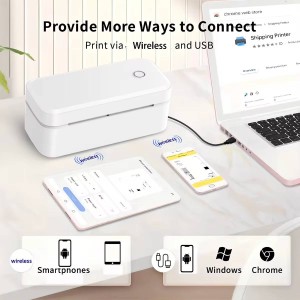 پرینتر حرارتی لیبل‌زن Thermal Label Printer 3inch tdl401 کد 1771