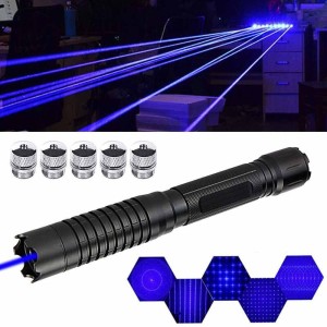 پوینتر لیزر حرارتی شارژی نور آبی مدل 111A کد 1801