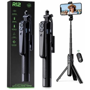 سه‌پایه و مونوپاد هوشمند دارای ردیاب سوژه R12 کد 1808