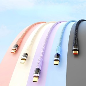 کابل شارژ و انتقال داده 100 وات USB به Type-C  راک مدل  ROCK Z21  کد 1759