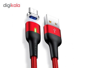 کابل تبدیل USB به microUSB یوسمز مدل US-SJ328 طول 1 متر