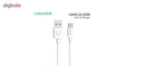 کابل تبدیل USB به microUSB یوسامز سری U-TURN مدل US-SJ۰۹۸ طول 1 متر