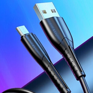 کابل تبدیل USB به Micro USB یوسمز مدل SJ365U35 طول 1 متر