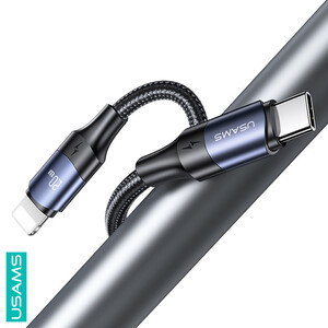 کابل تبدیل USB-C به لایتنینگ یوسمز مدل US-SJ521 طول 1.2 متر